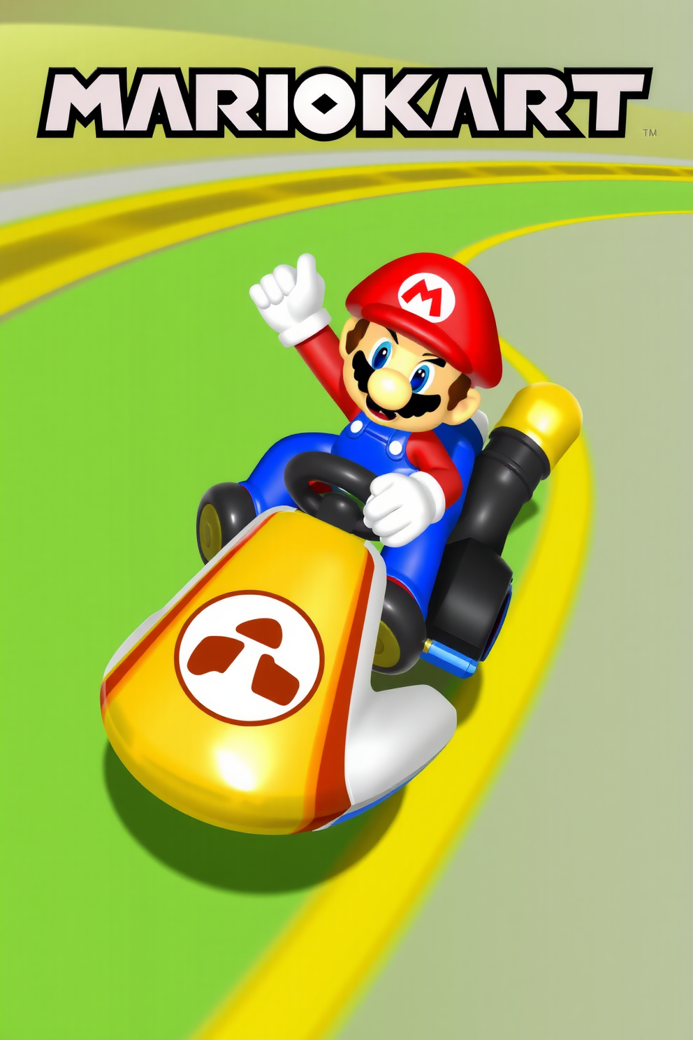 Mario Kart Object Drawing