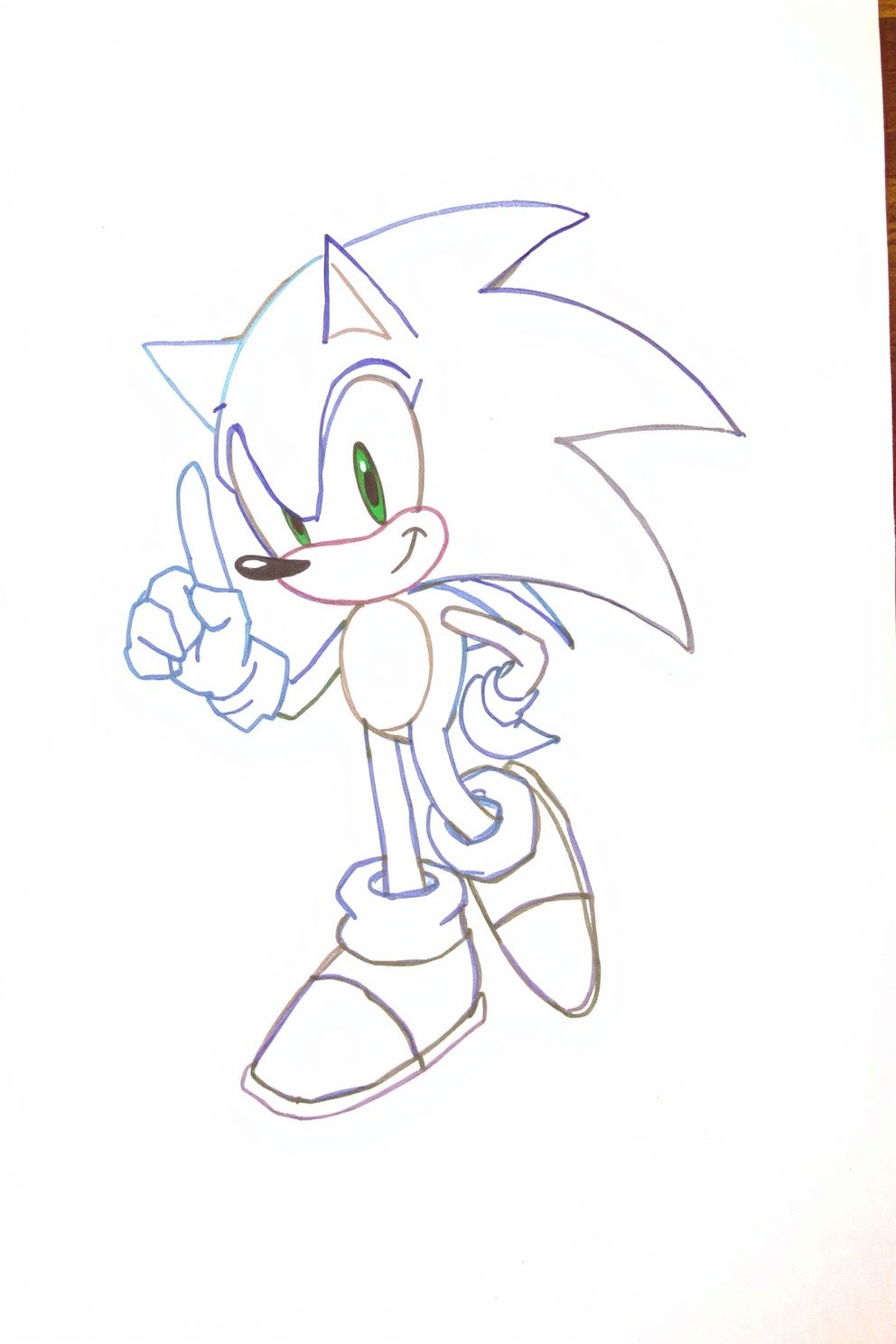 12 Sonic Drawing Ideas Various Styles Skill Levels