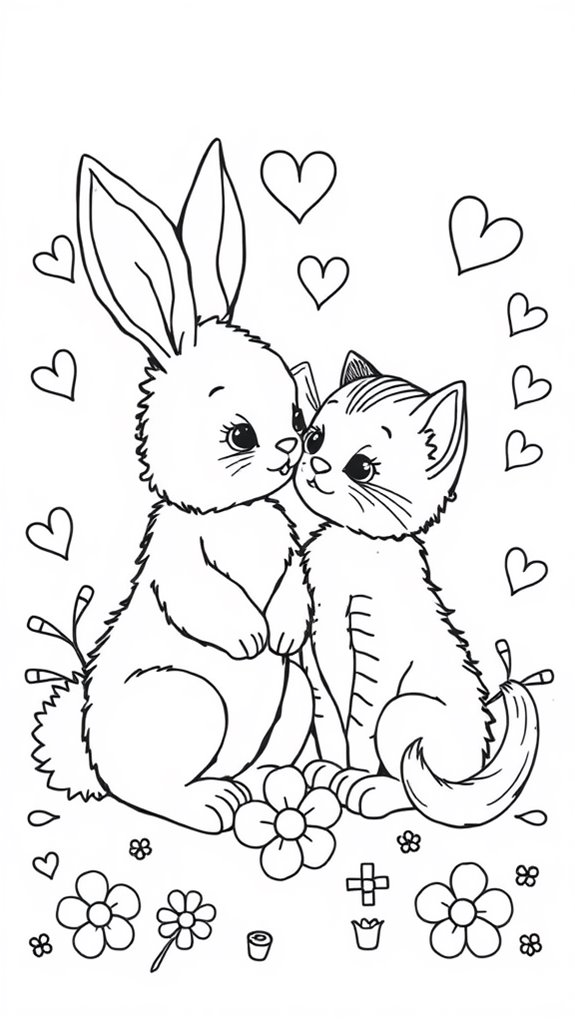 adorable animal coloring fun