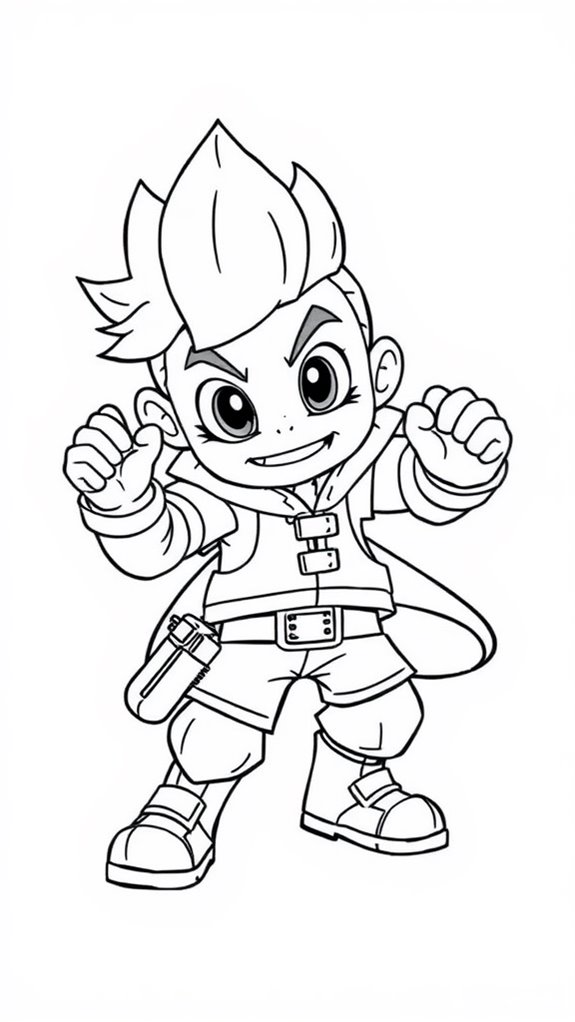 brawl stars coloring page