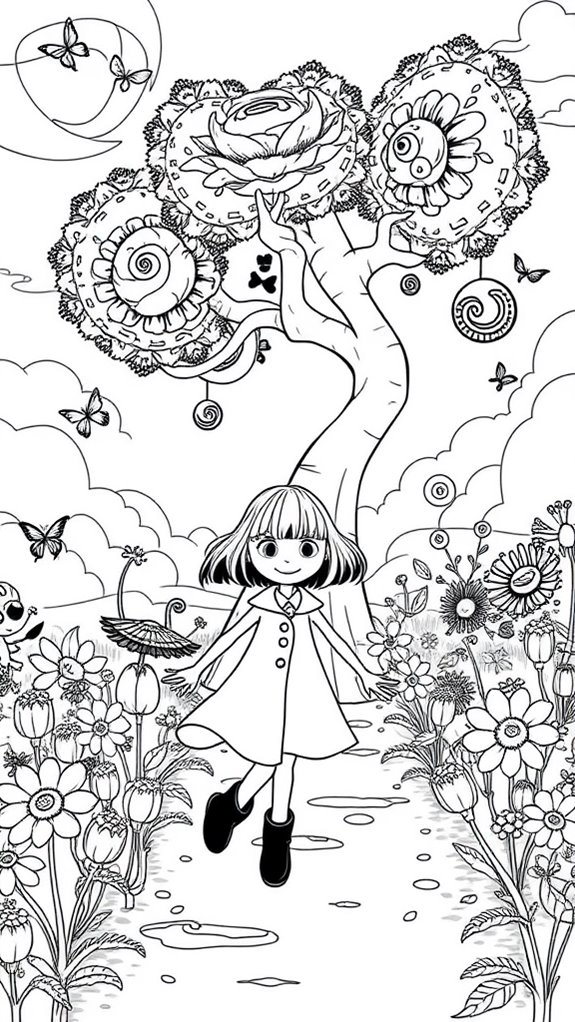 coraline s dreamy coloring adventure