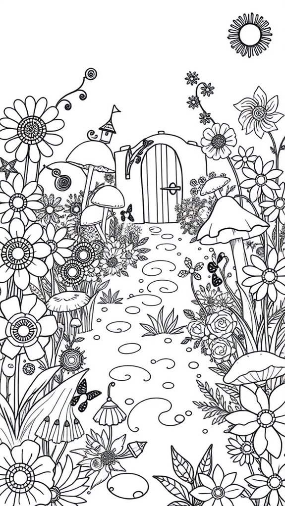 coraline s enchanted flower garden