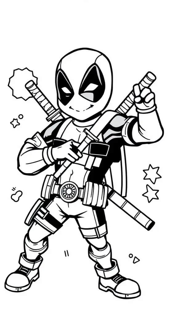 Free Deadpool And Wolverine Coloring Pages: 12 Printable Designs 