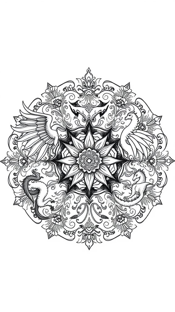 enchanting creatures art activity