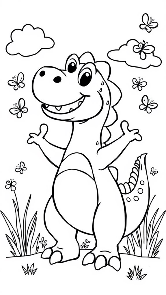fun dino art activity
