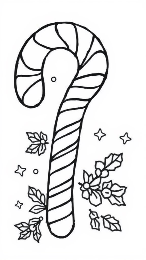 holiday themed coloring activity