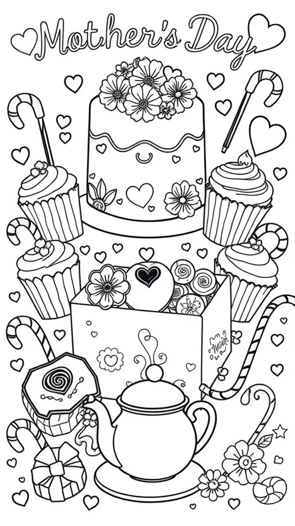 mother s day coloring page
