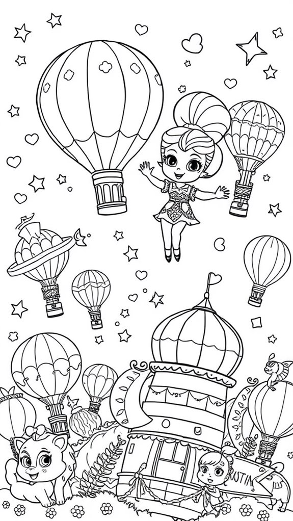 shimmer shine balloon festival
