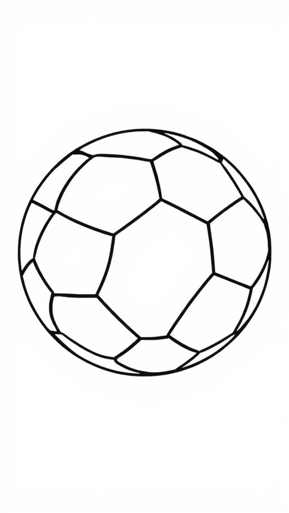 soccer ball art activity