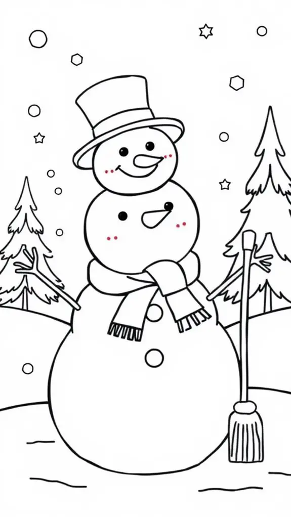 12 Free Printable Winter Coloring Pages for Kids Fun ...