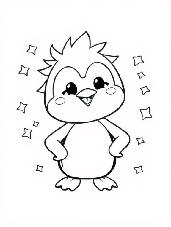 badtz maru fun coloring activity