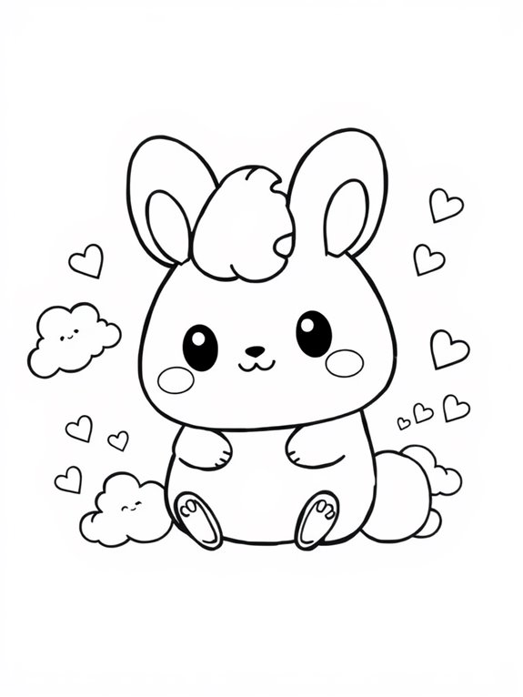 cinnamoroll coloring page fun