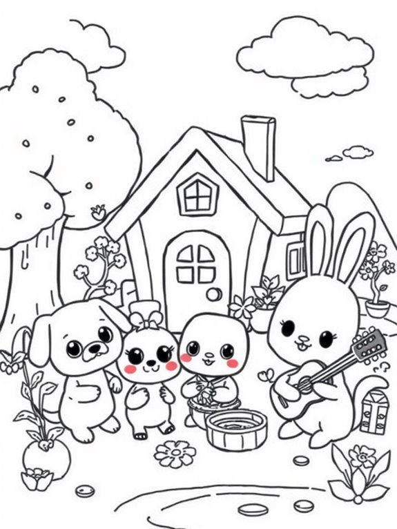 colorful animal crossing fun