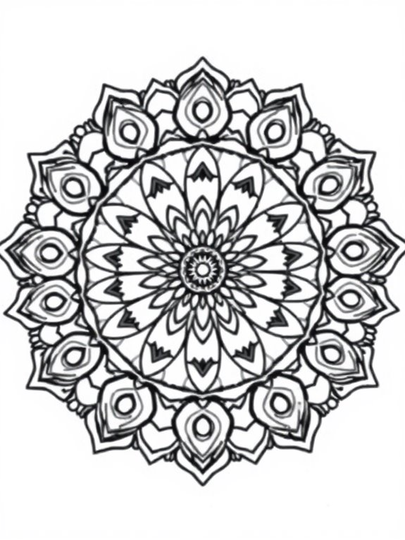 colorful geometric design activity