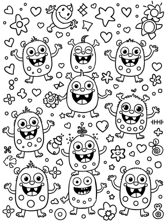 colorful playful patterns page