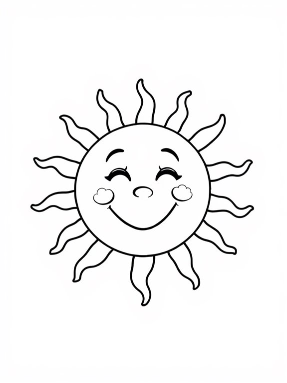 colorful sunshine spirit artwork