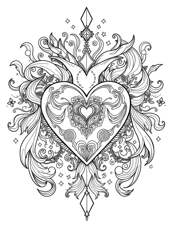 coloring page for relaxation