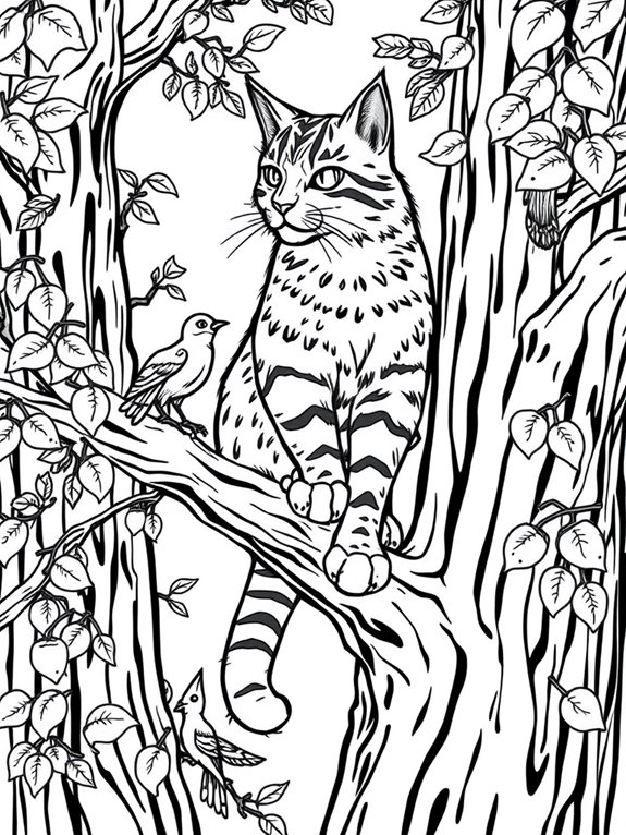coloring page of warrior