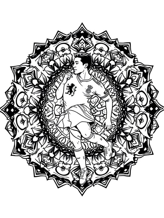 cristiano ronaldo coloring page