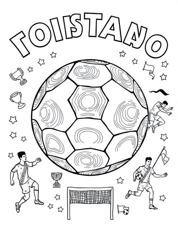 cristiano ronaldo coloring page