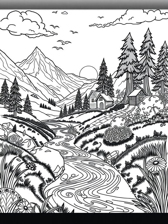 enchanting mythical scenery awaits