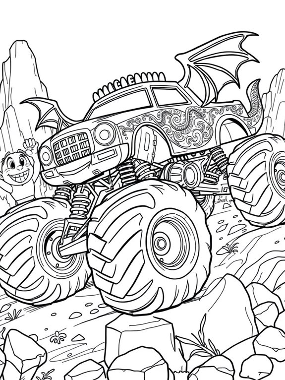 fantasy monster truck fun