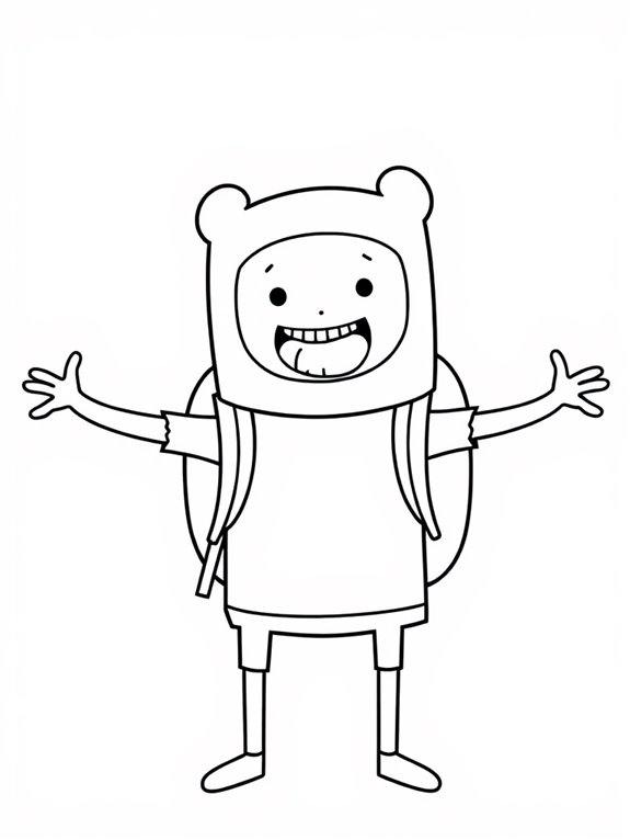 finn the human illustration