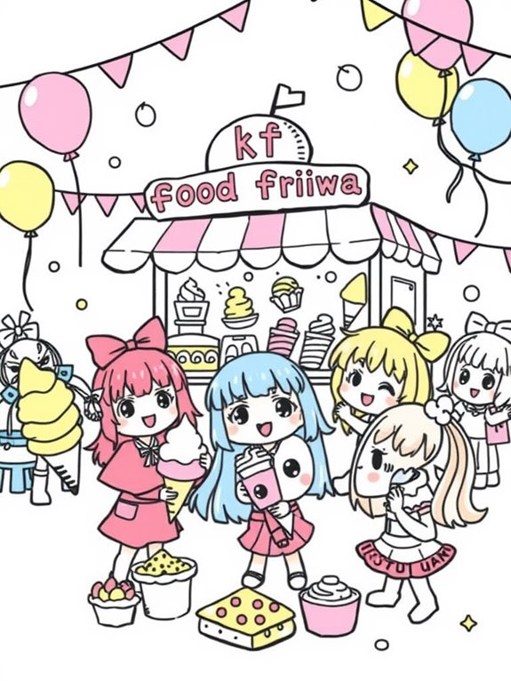 gacha life coloring page