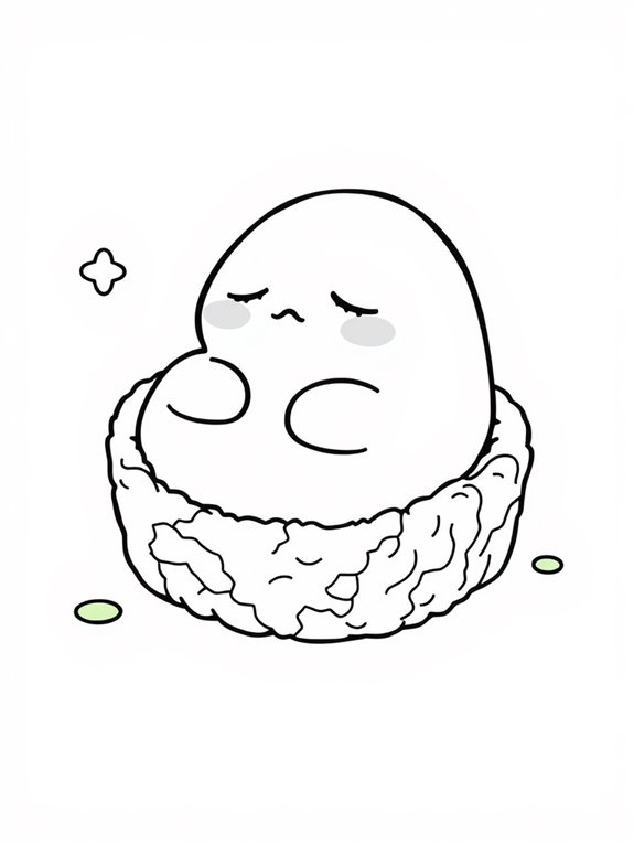 gudetama in sushi roll