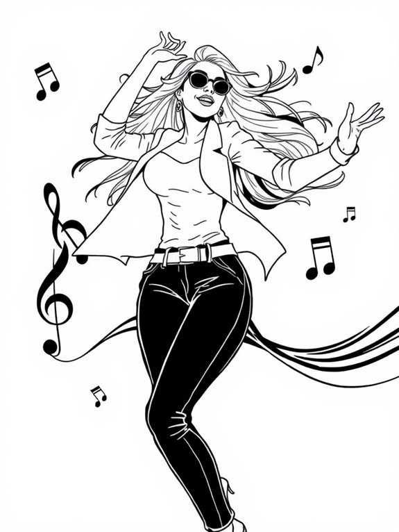 karol g coloring page