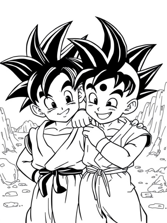 krillin and goku together