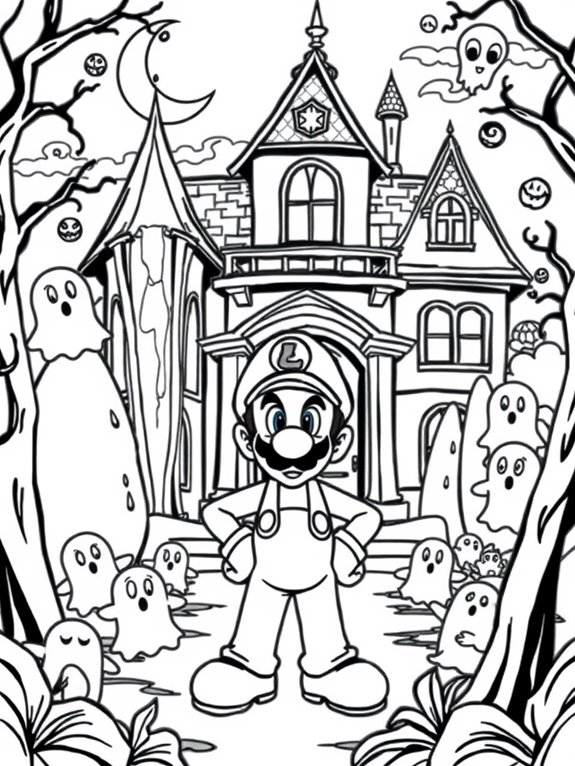 luigi s spooky mansion adventure