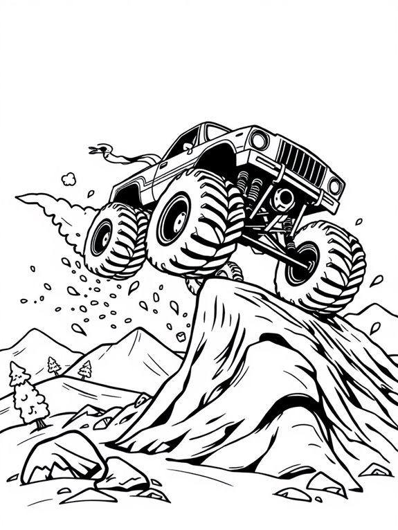 12 Free Printable Monster Trucks Coloring Pages for Kids 12 Free Printable Monster Trucks Coloring Pages for Kids