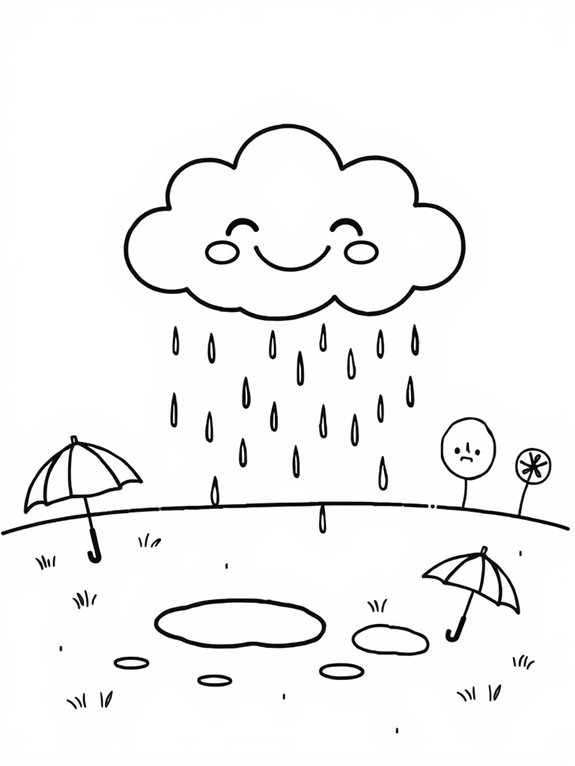 rainy day art activity