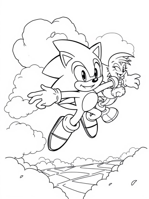 12 Free Printable Sonic Hedgehog Coloring Pages For Fun 