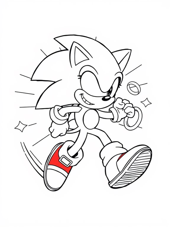 sonic prime character art