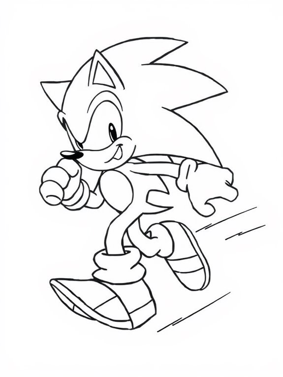 sonic the hedgehog illustration