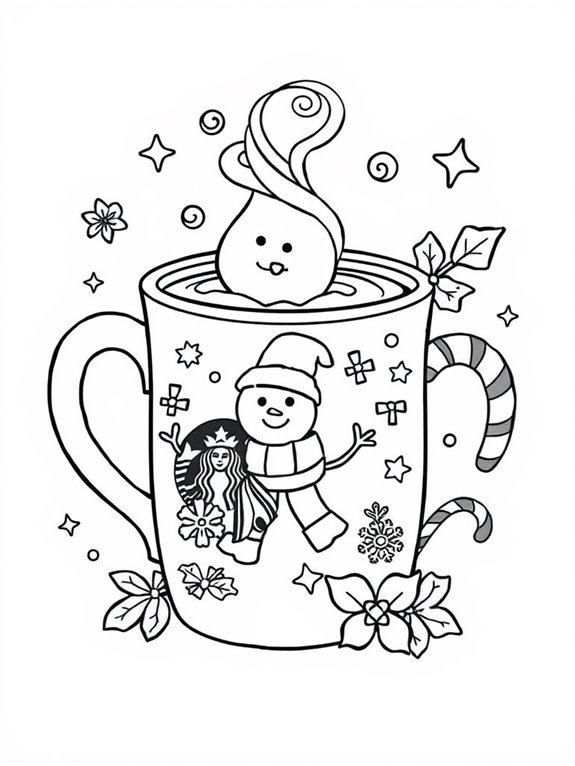 starbucks holiday mug design