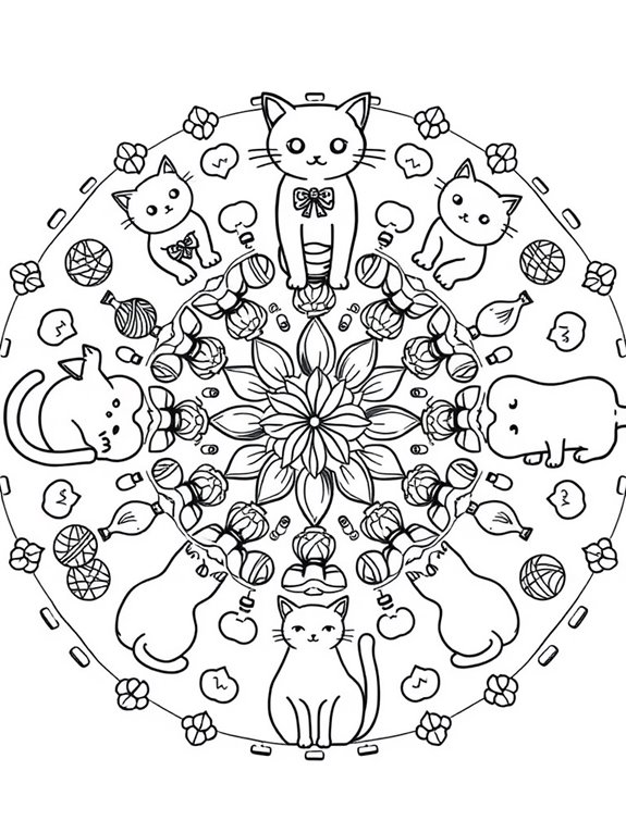 super kitty coloring page