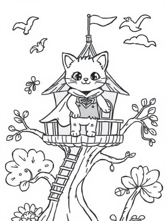 super kitty treehouse adventure