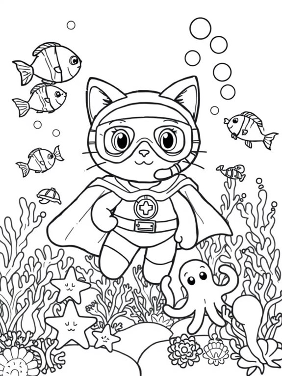 super kitty underwater adventure