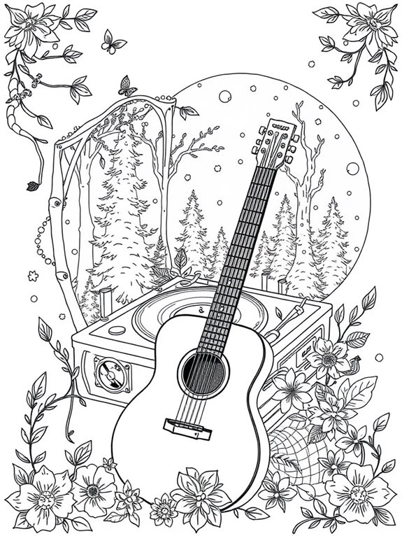 taylor swift coloring page