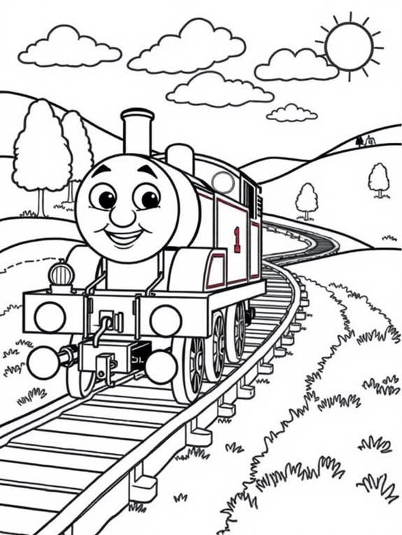 thomas colorful adventure awaits