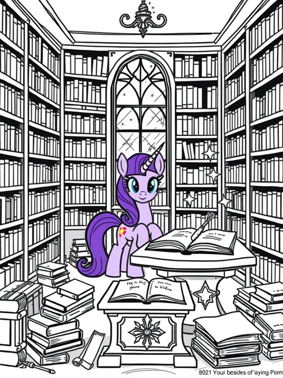 twilight sparkle coloring page