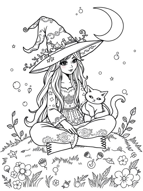 witch and cat serenity