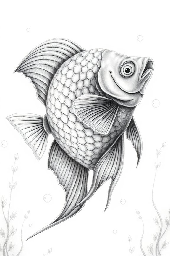 aquatic life artistic exploration