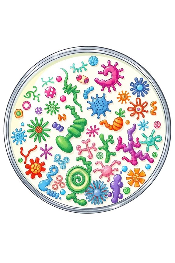 bacterial diversity art project