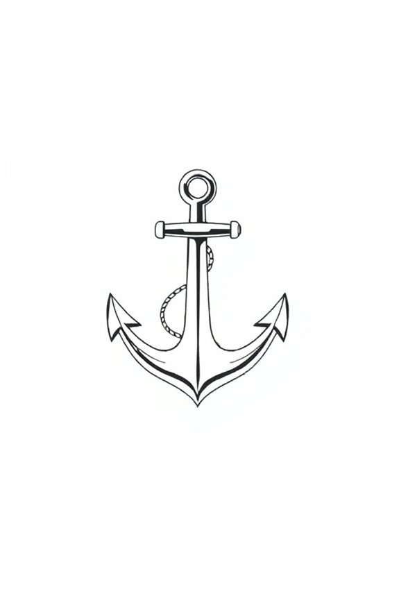 beginner anchor drawing project