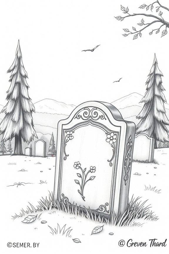 beginner artists grave drawing