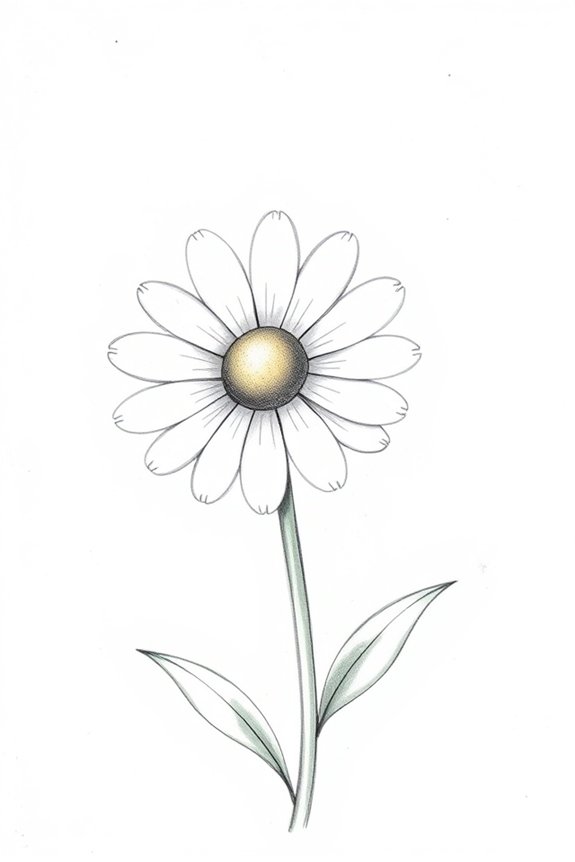beginner flower drawing project